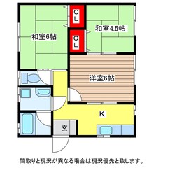 第一木野本荘(E～P)の物件間取画像